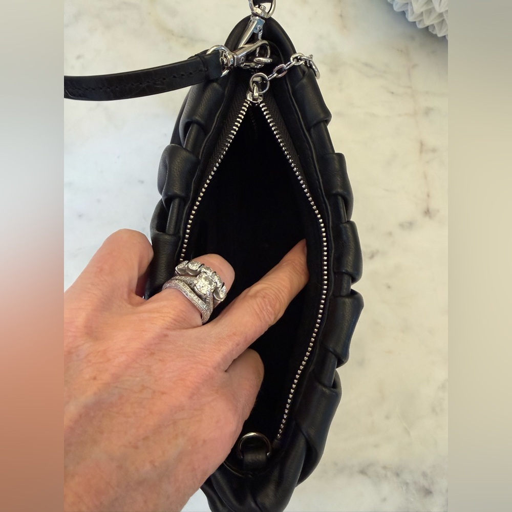 STAUD Bean Bag Leather Clutch - Picture 6 of 9